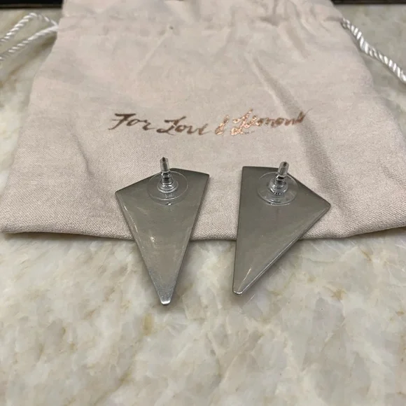 For Love and Lemons Robin Crystal Earrings - Picture 8 of 10